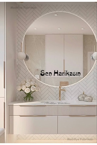 Motivasyon Sticker - Sen Harikasın Dekoratif Duvar Ayna