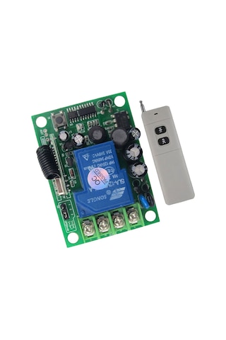 Homyl Motor 220v Için Kablosuz Uzaktan Kumandalı 3000m Kumanda 70x50x18mm