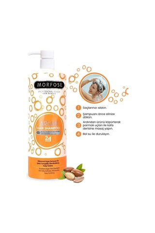 Northcity Argan Şampuan 1000 Ml - Boyalı Saçlar İçin