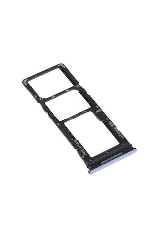 Infinix Uyumlu Note 8 Sim Tepsisi + Sd Kart Yuvası - Mavi