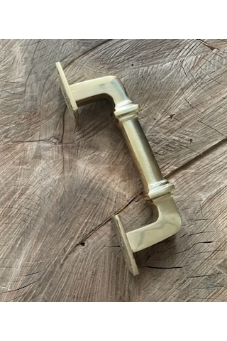 Dmr Sarı Demir Kapı Kulpu Pirinç Ahşap Kapı Kulpu Kapı Çekme Kolu 20cm