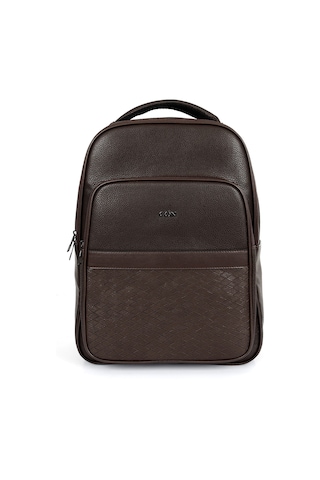 Gönderi(R) Gönderir Kahverengi Gön Büyük Boy Unisex Laptop Ve Sırt Çantası B6811 Kahverengı