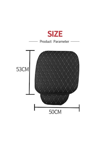 Novahub Araba Koltuğu Minderi Evrensel Koltuk Örtüsü Kaymaz Mat Oto Aksesuarları Bej Diğer