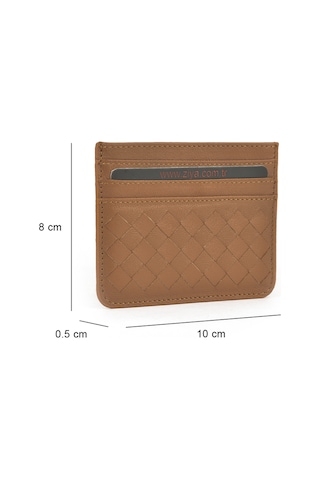 Ziya, Unisex Hakiki Deri Kartlık 1539852z06 Kahve 1539852z06 300 Kahve