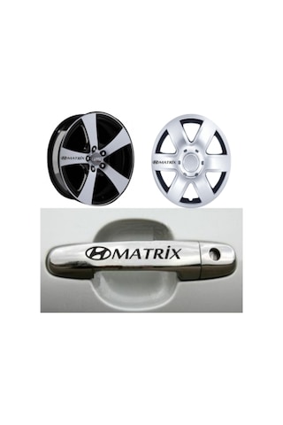 Hyundai Matrix Kapı Jant Sticker Yapıştırma 8 Ad Hyundai Matrix Kapı Jant Sticker Yapıştırma 8 Ad