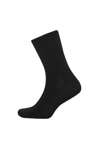 DeFacto Erkek Dikişsiz Baklava Desenli Ultra Soft 2'li Bambu Premium Uzun Çorap D3775AXNSBK26