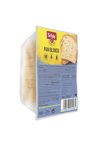 Schar Pan Blanco Glutensiz Ekmek 8 x 250 G