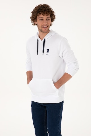 U.s. Polo Assn. Erkek Beyaz Sweatshirt 50307703-vr013 Beyaz