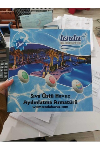 Havuz Lambası 32 Watt Sıva Üstü Aydınlatma Armatürü Beyaz