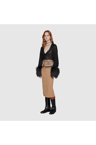 Gucci Guccı Kadın Bel Çantası 681137-uıqen-8288 681137-uıqen-8288 Kahverengi Kahverengi
