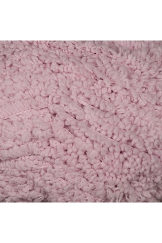 Happy Loopy Yarn - 100g / 100m %100 Polyester Buklet Örgü İpi - Açık Pembe