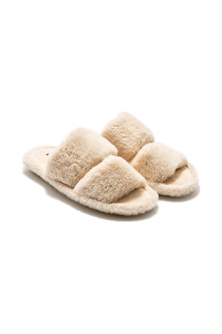 Twigy Mona Kadın Ev Terliği Bej 36/41 CC0175