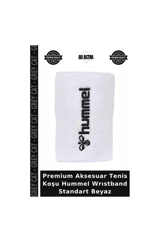 Premium Aksesuar Tenis Koşu Hummel Wrıstband Standart Beyaz