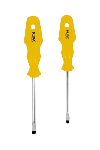 Kupa Tornavida Mıknatıslı Düz Uçlu 5.0 - 15 Cm.