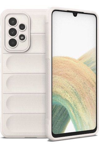 Samsung Galaxy Uyumlu A33 5g Kılıf Optimum Lens Çerçeveli Silikon Kapak