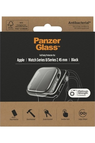 Full Body Apple Uyumlu Watch  7/new Watch 2022 45 Mm Black Ab