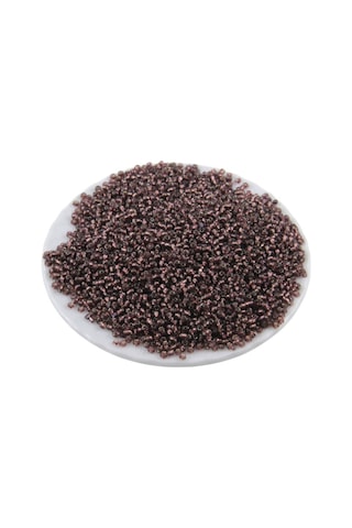 08 Kum Koyu Kahve Boncuk 3 Mm 100 Gr 6000 Adet