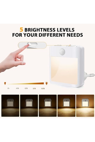 Ximistore9 Renk Ayarlı, Sensörlü Akrilik Duş Aydınlatma Lambası: Enerji Tasarruflu, Kolay Kurulum, Ev İçi Kullanım İçin İdeal Beyaz