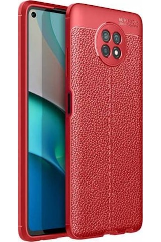 Xiaomi Redmi Note 9T Kılıf Zore Niss Deri Desenli Silikon Kılıf