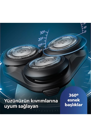 Philips S5445/03 Shaver Series 5000 Islak Kuru Tiras Makinesi