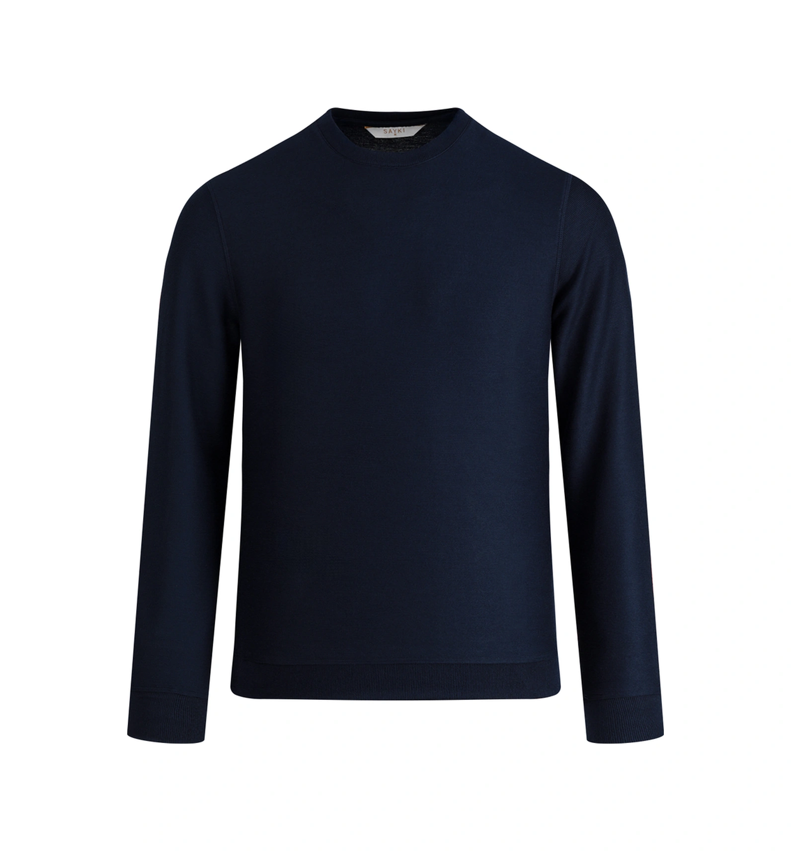 Hatemoğlu Lacivert Regular Fit Bisiklet Yaka Sweatshirt Lacivert