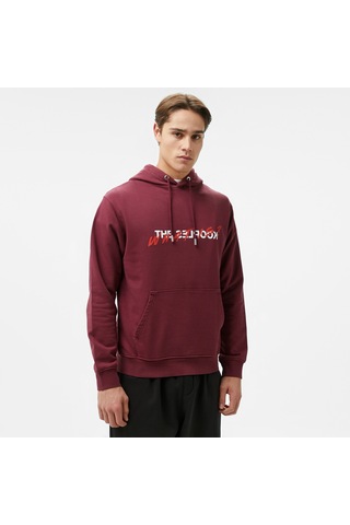 The Kooples Classic Erkek Bordo Sweatshirt