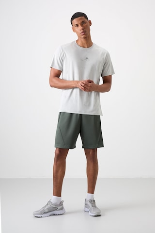 Tommy Life Taş Polyester Jakarlı İnce Esnek Standart Fit Erkek  T-shirt - 88397 001