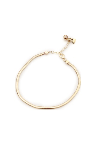 Italyan Balık Sırtı Altın Bileklik N11.12172 Sarı Altın