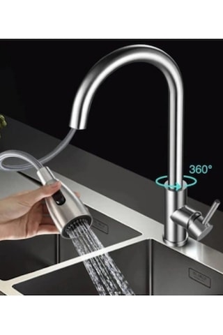 Inox Spiralli Mutfak Bataryası Inox Spiralli Mutfak Evye Bataryası Inox