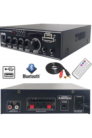 Lastvoice Ekonomi Wall Paket-4W Anfi ve Duvar Hoparlörü Seti
