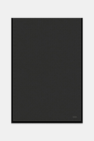 Vakko Twill İpek Şal - Helezon Monogram - Füme