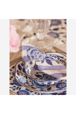 Cath Kidston Mavi Porselen Kase 14,5 Cm