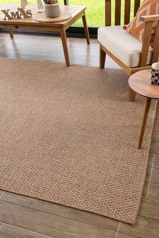 Naturel Jüt Halı Modern Örme Kilim Rusticana 3101 Çok Renkli