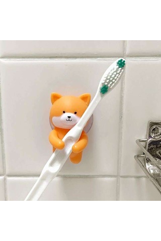 Kikkerland DOG Diş Fırçası Kabı Köpek Turuncu