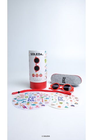 Soleda 0-12 Ay Bebek Güneş Gözlüğü - Strawberry