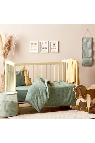 Bella Maison Zoo Askılı Organizer Yeşil 20 x 60 Cam Yeşil