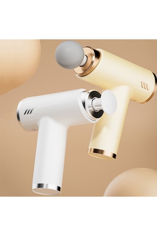 Sones Lcd Değişken Frekanslı Sessiz Fasya Tabancası Yüksek Frekanslı Titreşimli Kas Gevşeme Masaj Aleti Haki