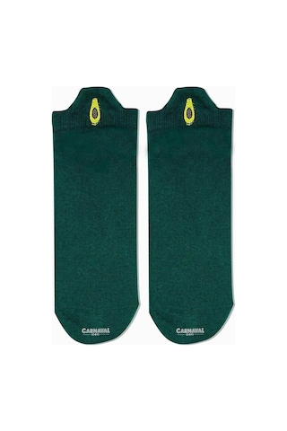 Carnaval Socks 5'li Bilek Nakışlı Meyveler Desenli Renkli Çorap Kutusu Renkli