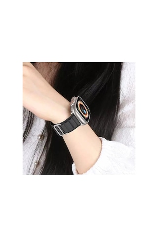 Apple Watch Uyumlu 38mm Mountain Kordon Saat Değildir