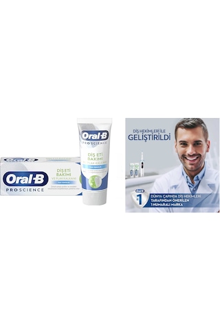 Oral-B Diş Eti Bakımı ve Plak Kalkanı Diş Macunu 4 x 50 ML