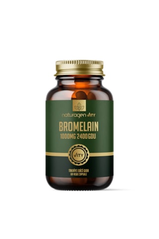 Naturagen Bromelain 1000 MG 2400 Gdu 60 Kapsül Naturagen Bromelain 1000 MG 2400 Gdu 60 Kapsül