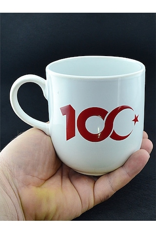 Cumhuriyet 100. Yıl Baskılı Seramik Kupa Bardak