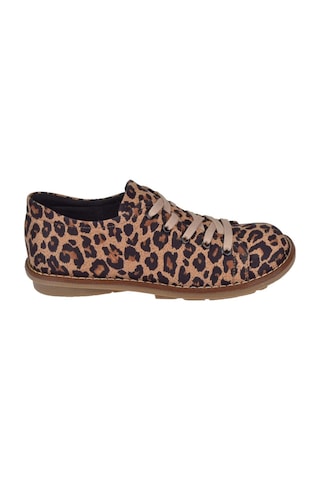Pullman Hakiki Deri Kadın Casual Ayakkabı 34210 Leopar Leopar