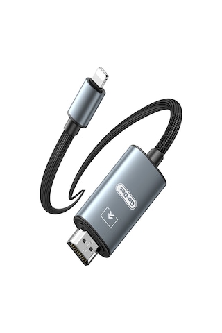 Go Des Gd-hm812 Lightning To Hdmı Kablo 2 Metre Gri