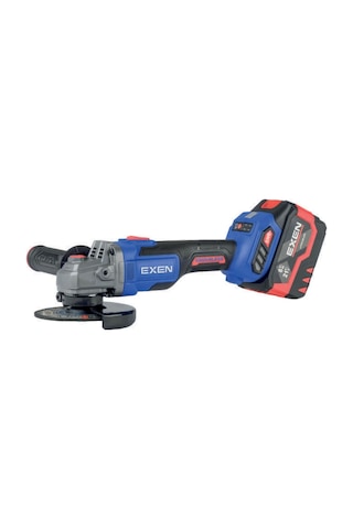 Exen En 456 Ats Kömürsüz Şarjlı Avuç Taşlama 21v 6.0 Ah 125mm
