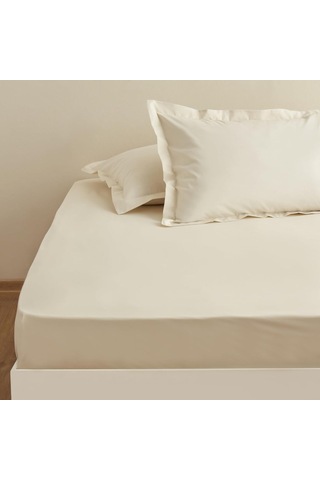 Fitted Çarşaf Ekru 100x200+30 Cm Genel