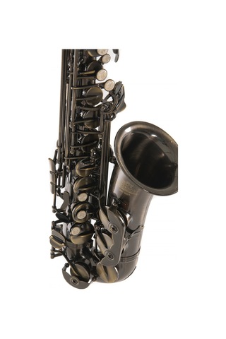 Roy Benson As-202a Alto Saksafon Antik Eskitilmiş Bronz Vintage Tarz