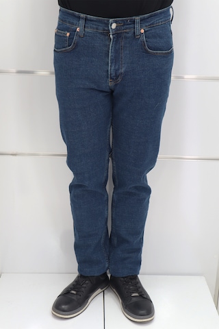 Denim Cartel Dmctekstil Erkek Koyu Mavi Normal Bel Normal Kesim Boru Paça Jean Pantolon Koyu Mavi