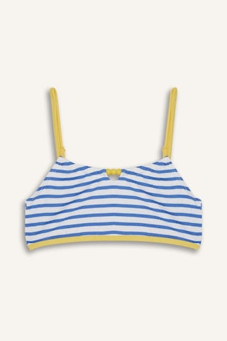 Defacto Kız Çocuk Çizgili Bikini Takımı E5131a825hsbe194 Mavi