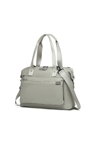 Smart Bags Ultra Light Kadın Omuz Çantası Açık Gri